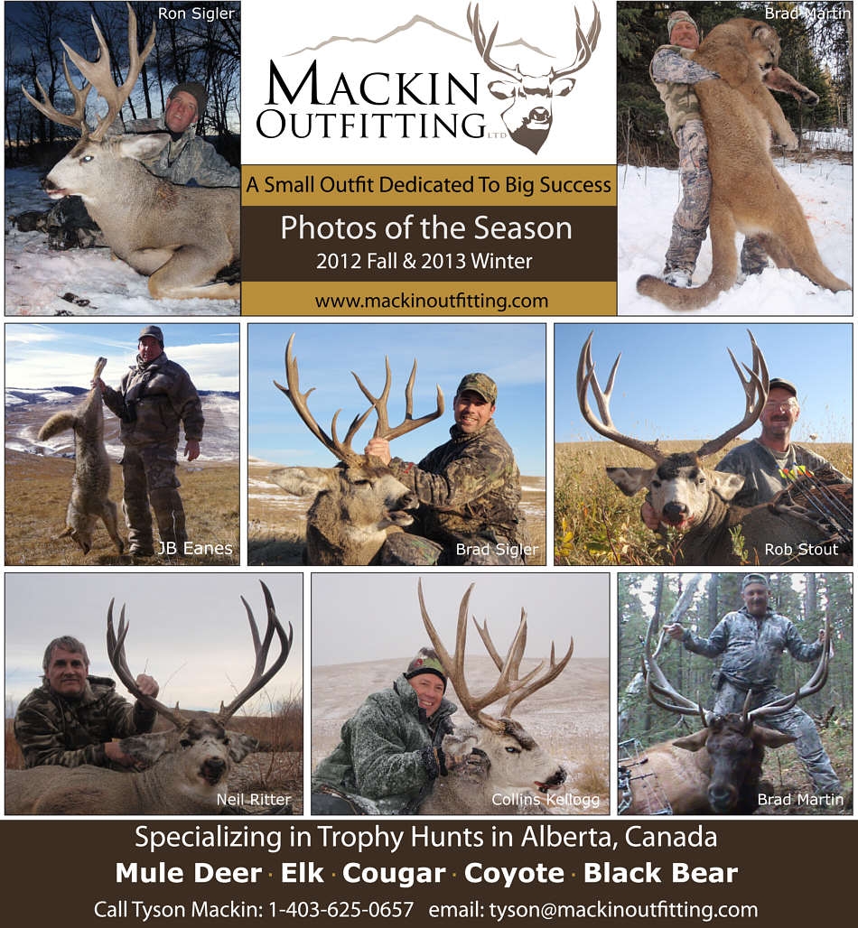 2012 Fall & 2013 Winter Hunt Report