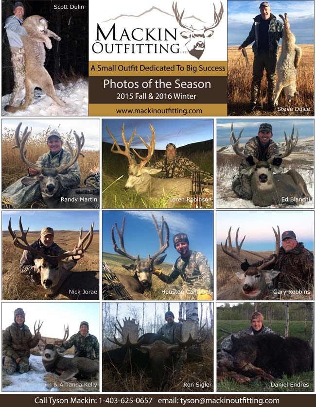 2015 Fall & 2016 Winter Hunt Report