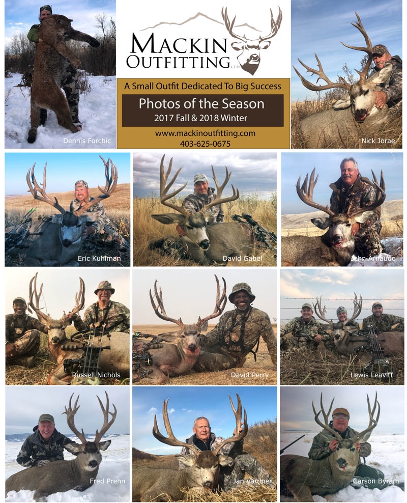 2017 Fall & 2018 Winter Hunt Report